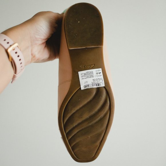 Clarks Women's Juliet Monte Flat Blush Leather 6 - Picture 7 of 9